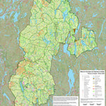 Réserve faunique de Papineau-Labelle : Carte générale de chasse à l'orignal 2025 Preview 1