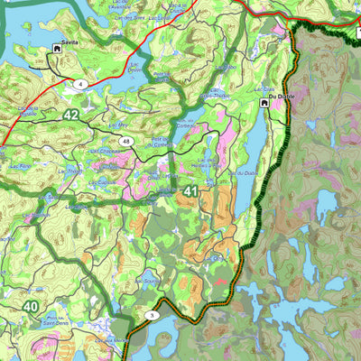 Réserve faunique de Papineau-Labelle : Carte générale de chasse à l'orignal 2026 Preview 2