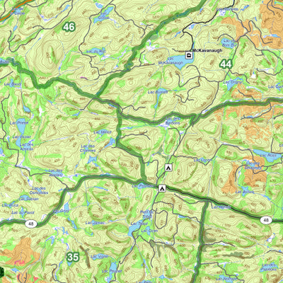 Réserve faunique de Papineau-Labelle : Carte générale de chasse à l'orignal 2026 Preview 3