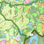 Réserve faunique de Papineau-Labelle : Carte générale de chasse au cerf 2025 Preview 2