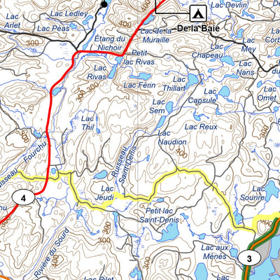 Réserve faunique de Papineau-Labelle : Carte générale de chasse au petit gibier 2025 Preview 2