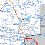 Réserve faunique de Papineau-Labelle : Carte générale Preview 3