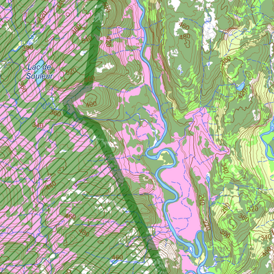 Réserve faunique de Port-Cartier - Sept-Îles : Carte générale de chasse à l'orignal 2026 Preview 2