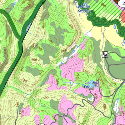 Réserve faunique de Portneuf : Carte générale de chasse à l'orignal 2025 Preview 2