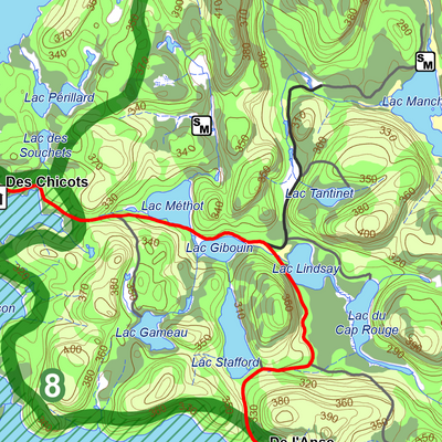 Réserve faunique de Portneuf : Carte générale de chasse à l'orignal 2026 Preview 3