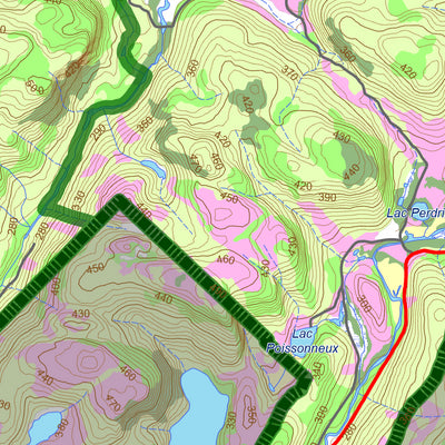 Réserve faunique de Portneuf : Carte générale de chasse au cerf 2026 Preview 3