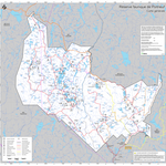 Réserve faunique de Portneuf : Carte générale Preview 1