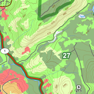 Réserve faunique de Rimouski : Carte générale de chasse à l'orignal et cerf 2026 Preview 2