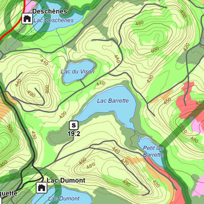 Réserve faunique de Rimouski : Carte générale de chasse à l'orignal et cerf 2026 Preview 3