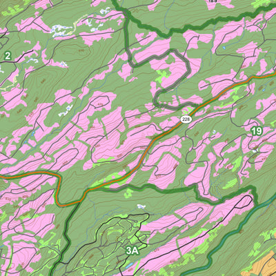 Réserve faunique des Chic-Chocs : Carte générale de chasse à l'orignal 2026 Preview 2