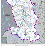 Réserve faunique des Laurentides : Carte de chasse au petit gibier (Berthiaume) Preview 1