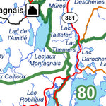 Réserve faunique des Laurentides : Carte de chasse au petit gibier (Berthiaume) Preview 3