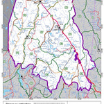 Réserve faunique des Laurentides : Carte de chasse au petit gibier (Gîte-du-Berger / Belle-Rivière) Preview 1