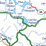 Réserve faunique des Laurentides : Carte de chasse au petit gibier (Gîte-du-Berger / Belle-Rivière) Preview 2