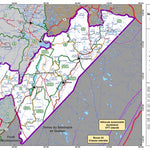 Réserve faunique des Laurentides : Carte de chasse au petit gibier (Lac-des-Neiges) Preview 1