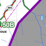 Réserve faunique des Laurentides : Carte de chasse au petit gibier (Lac-des-Neiges) Preview 2