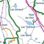 Réserve faunique des Laurentides : Carte de chasse au petit gibier (L'Étape / Portes-de-l'Enfer 2) Preview 2