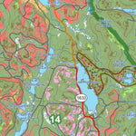 Réserve faunique des Laurentides : Carte générale de chasse à l'orignal 2024 Preview 2