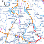 Réserve faunique des Laurentides : Carte générale Preview 2