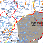 Réserve faunique des Laurentides : Carte générale Preview 3