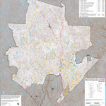 Sépaq Réserve faunique des Laurentides : Parcours de vélo digital map