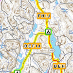 Sépaq Réserve faunique des Laurentides : Parcours de vélo digital map