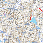 Sépaq Réserve faunique des Laurentides : Parcours de vélo digital map