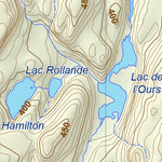 Réserve faunique du Saint-Maurice: Carte de sentier pédestre Preview 3