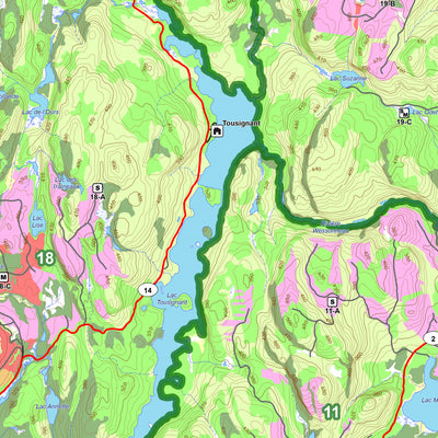 Réserve faunique du Saint-Maurice : Carte générale de chasse à l'orignal 2026 Preview 2
