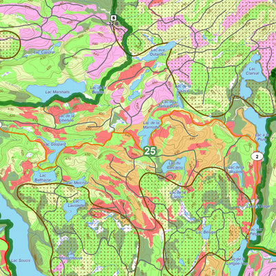 Réserve faunique du Saint-Maurice : Carte générale de chasse à l'orignal 2026 Preview 3