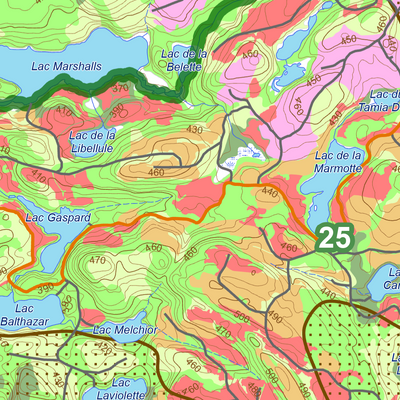 Réserve faunique du Saint-Maurice : Carte générale de chasse à l'orignal 2026 Preview 3