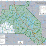 Sépaq Réserve faunique La Vérendrye : Carte de chasse au petit gibier digital map