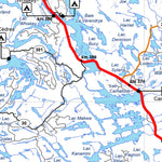Réserve faunique La Vérendrye : Carte générale de chasse au petit gibier 2025 Preview 2