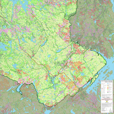 Réserve faunique La Vérendrye : Carte générale de chasse au cerf 2026 Preview 1