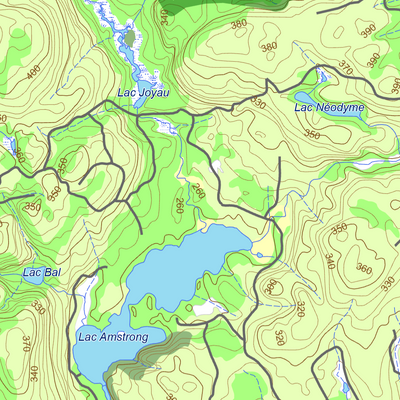 Réserve faunique La Vérendrye : Carte générale de chasse au cerf 2026 Preview 2