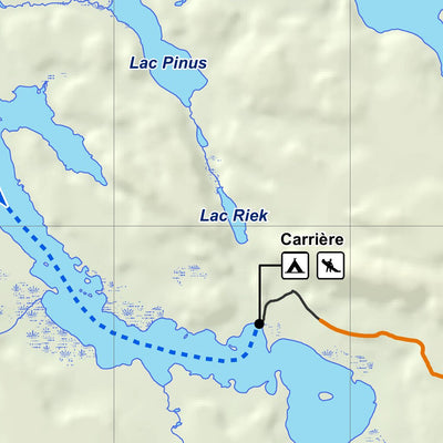 Réserve faunique La Vérendrye : Parcours de canot-camping Carrière No.35 Preview 2