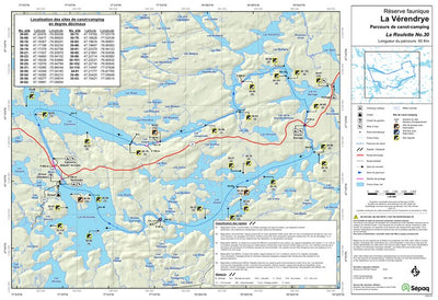Réserve faunique La Vérendrye : Parcours de canot-camping La Roulette No.30 Preview 1