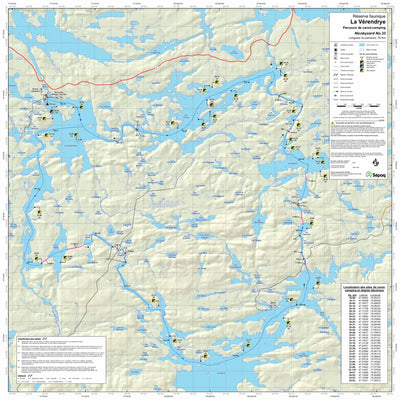 Réserve faunique La Vérendrye : Parcours de canot-camping Nicobyzard No.33 Preview 1