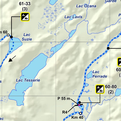 Réserve faunique La Vérendrye : Parcours de canot-camping Petite boucle Chochocouane No.61 Preview 2