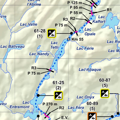 Réserve faunique La Vérendrye : Parcours de canot-camping Petite boucle Chochocouane No.61 Preview 3