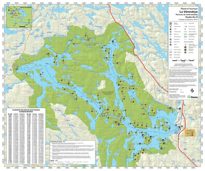 Réserve faunique La Vérendrye : Parcours de canot-camping Poulter No.15 Preview 1