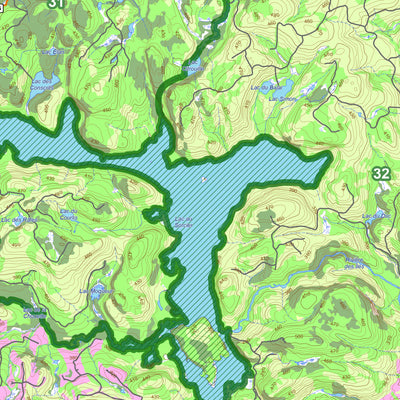 Réserve faunique Mastigouche : Carte générale de chasse à l'orignal 2026 Preview 2