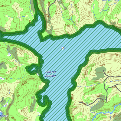 Réserve faunique Mastigouche : Carte générale de chasse à l'orignal 2026 Preview 2