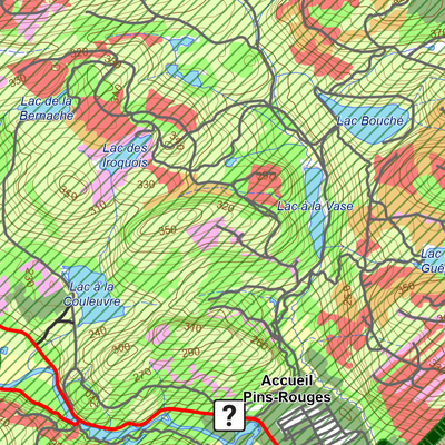 Réserve faunique Mastigouche : Carte générale de chasse à l'orignal 2026 Preview 3