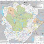 Réserve faunique Mastigouche : Carte générale de chasse au petit gibier 2025 Preview 1