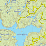 Réserve faunique Mastigouche : Carte générale de chasse au petit gibier 2025 Preview 2