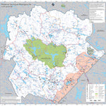 Sépaq Réserve faunique Mastigouche : Carte générale digital map