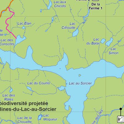 Réserve faunique Mastigouche : Carte générale Preview 2