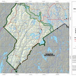 Réserve faunique Rouge-Matawin : Carte de chasse au petit gibier (Ascension et Macaza) Preview 1