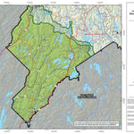 Réserve faunique Rouge-Matawin : Carte de chasse au petit gibier (Ascension et Macaza) Preview 1